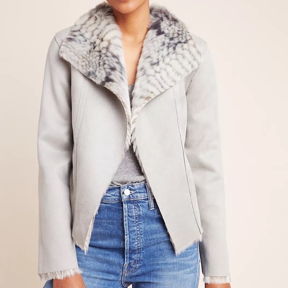 Anthropologie Marrakech Reversible Moto Jacket - Picture 4 of 16